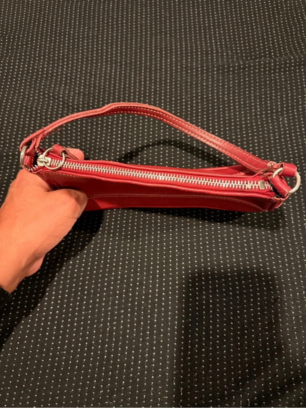 Coach Vintage 7785 Hampton Red Leather Bag